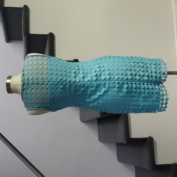 Lauren Ralph Lauren teal blue dress - Picture 4 of 8